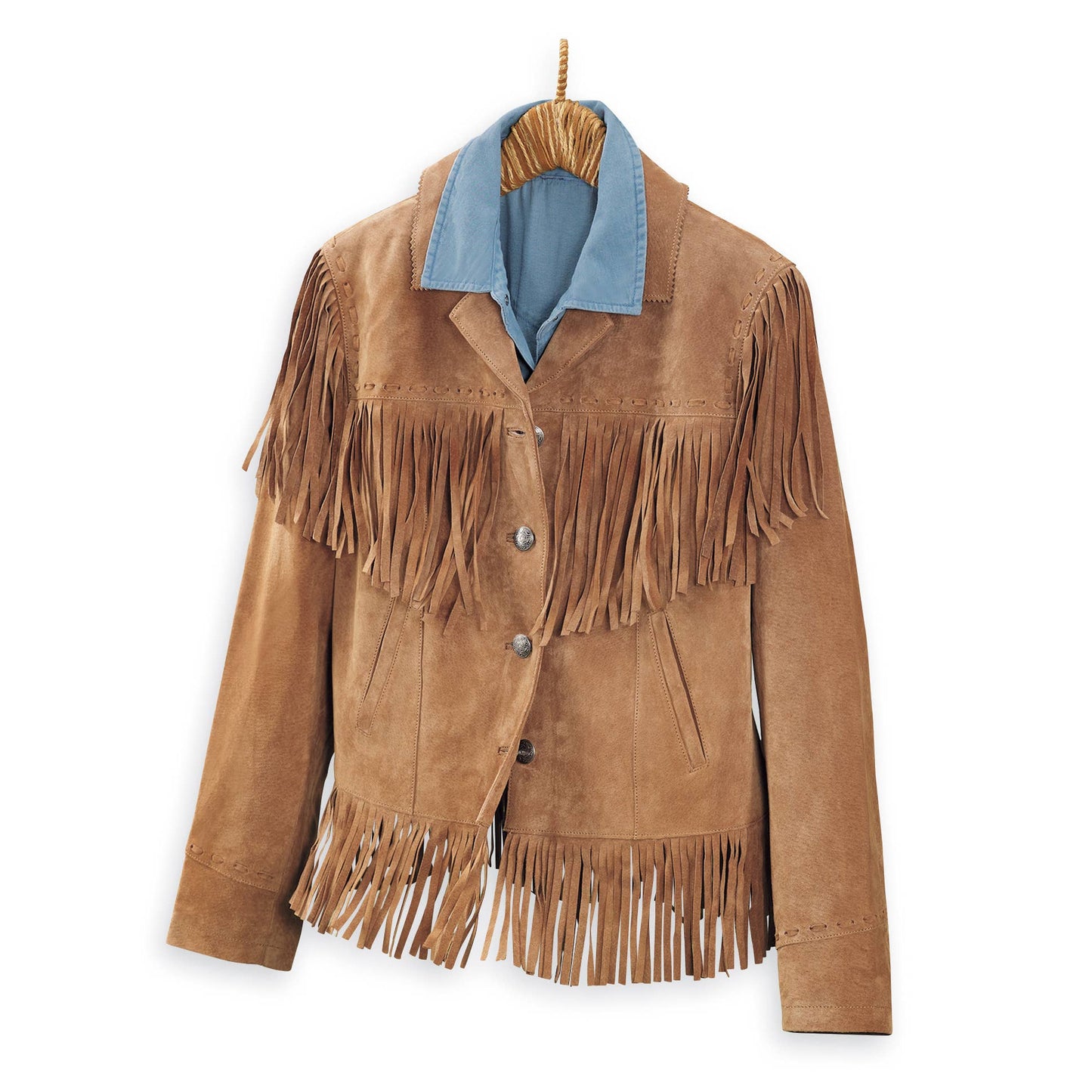 Madison Suede Fringe Jacket