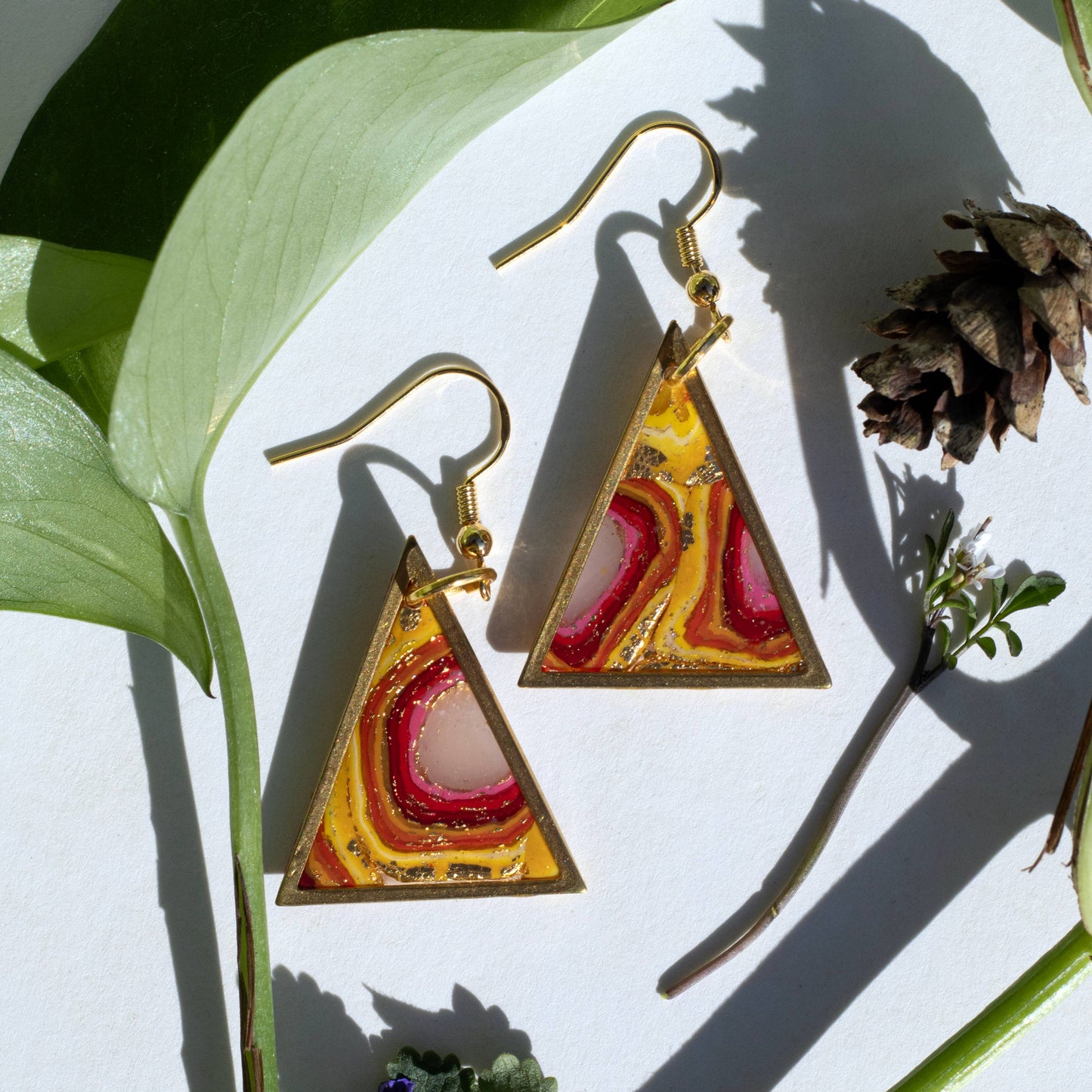 Triangle Geode Agate | Gift | Handmade
