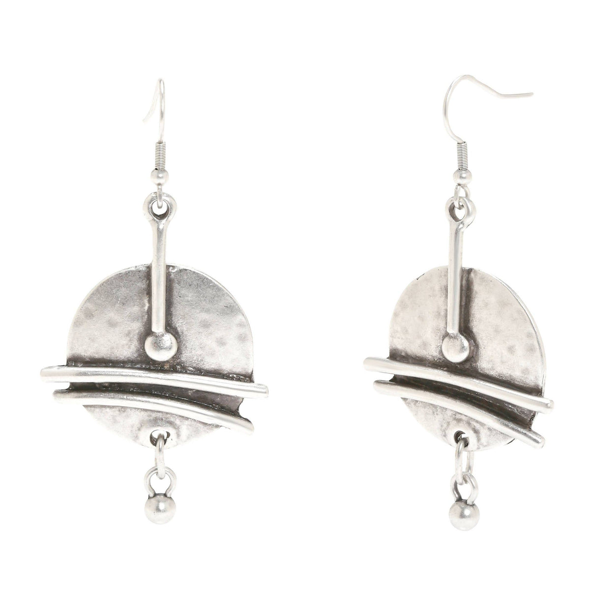 Handmade Pewter Earrings - KU152