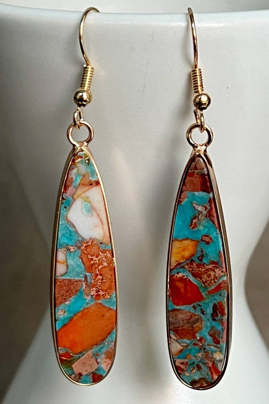 Samira Earring Imperial Jasper