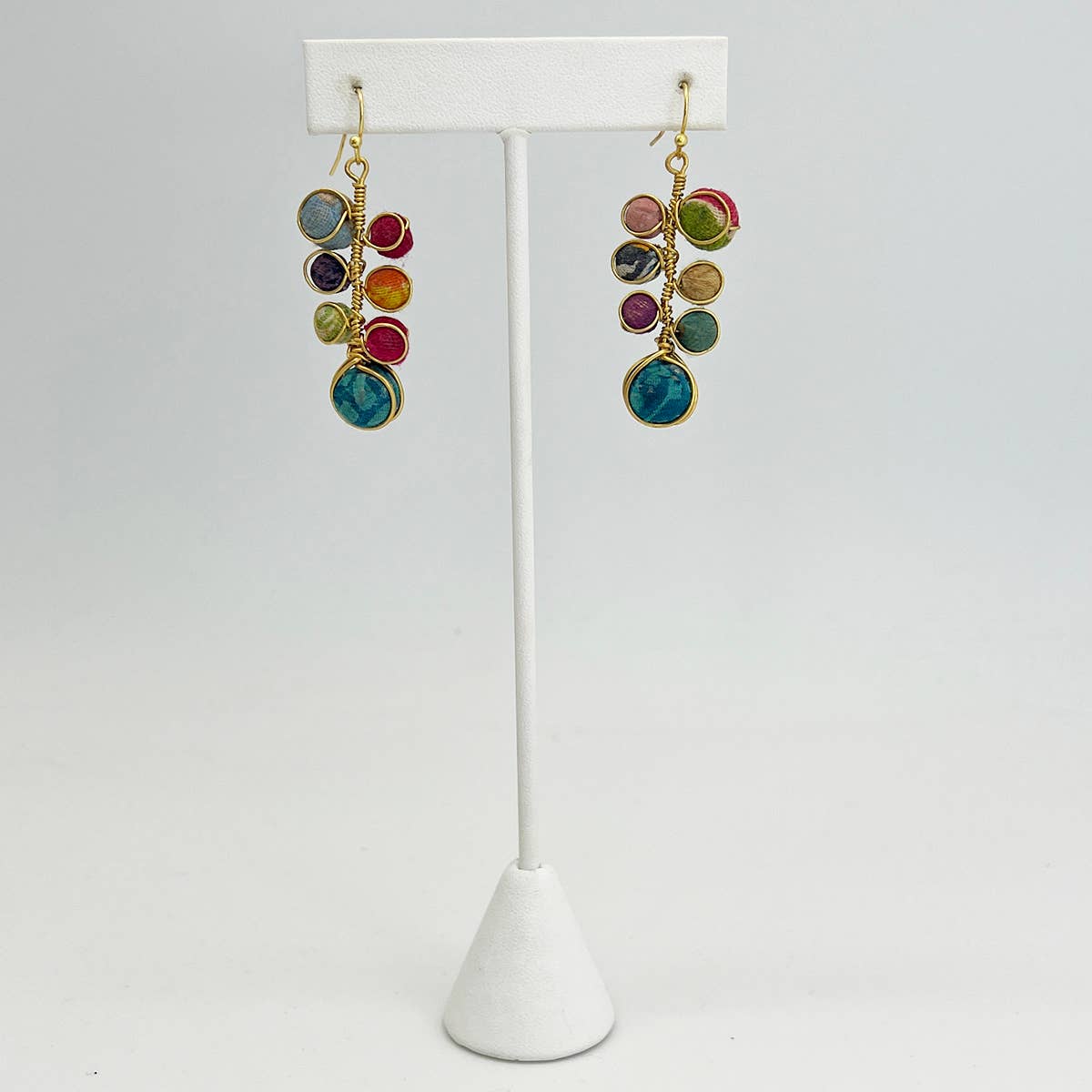 Aasha Beaded Droplet Earrings