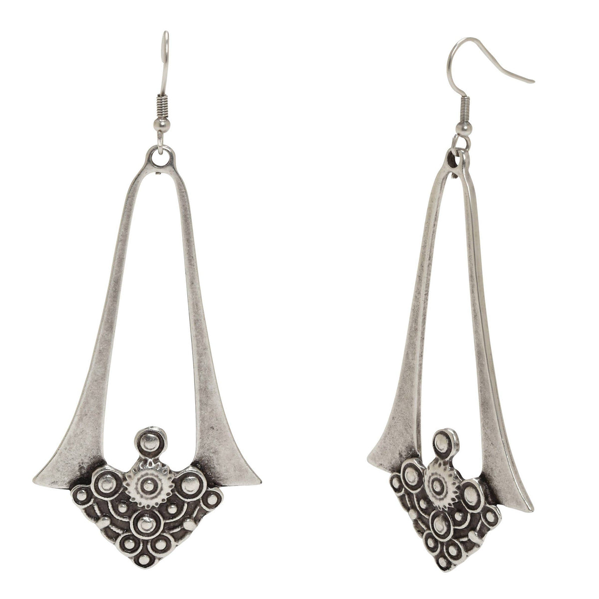 Handmade Pewter Earrings - KU100