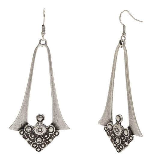 Handmade Pewter Earrings - KU100
