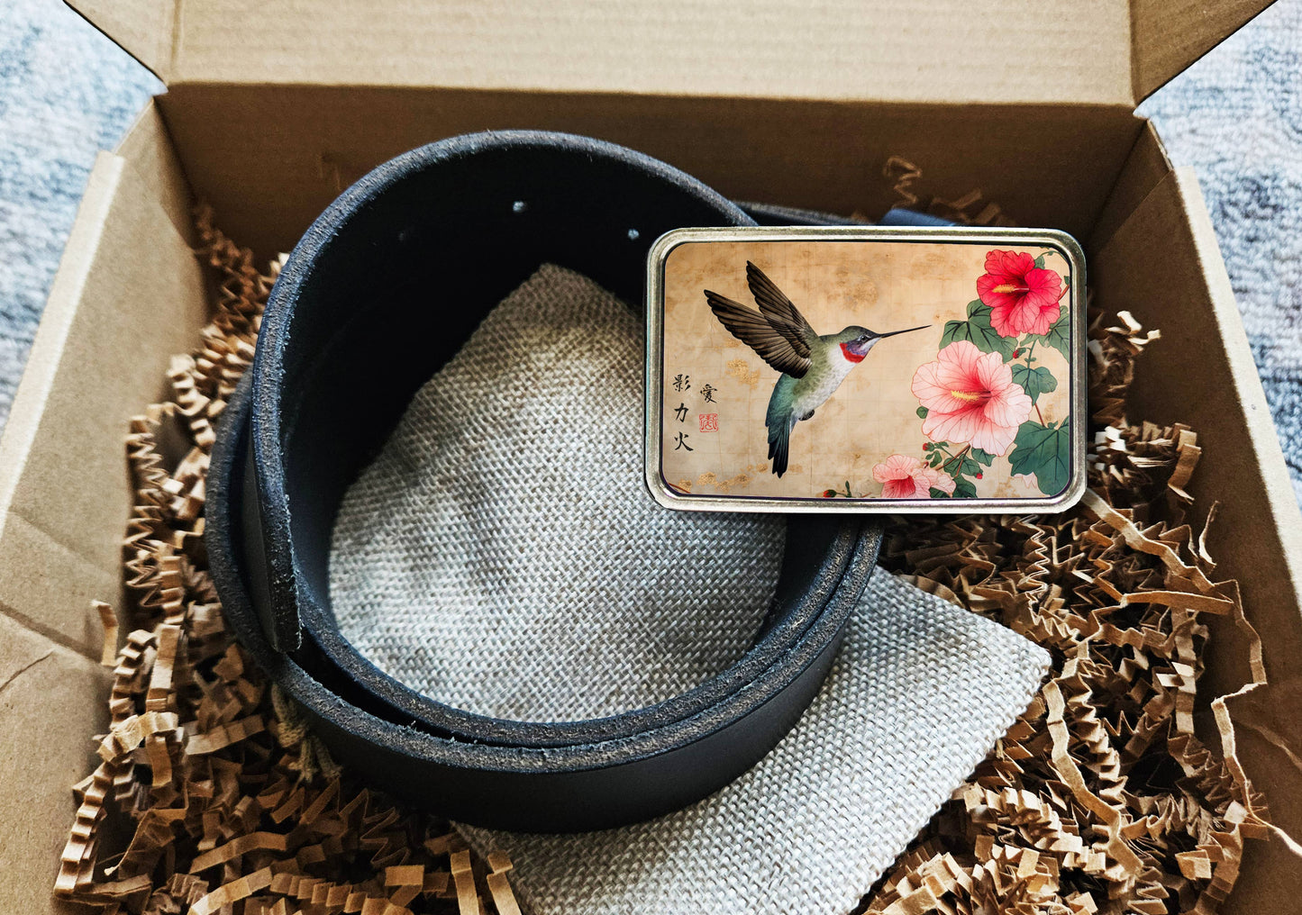 Hummingbird Belt Buckle