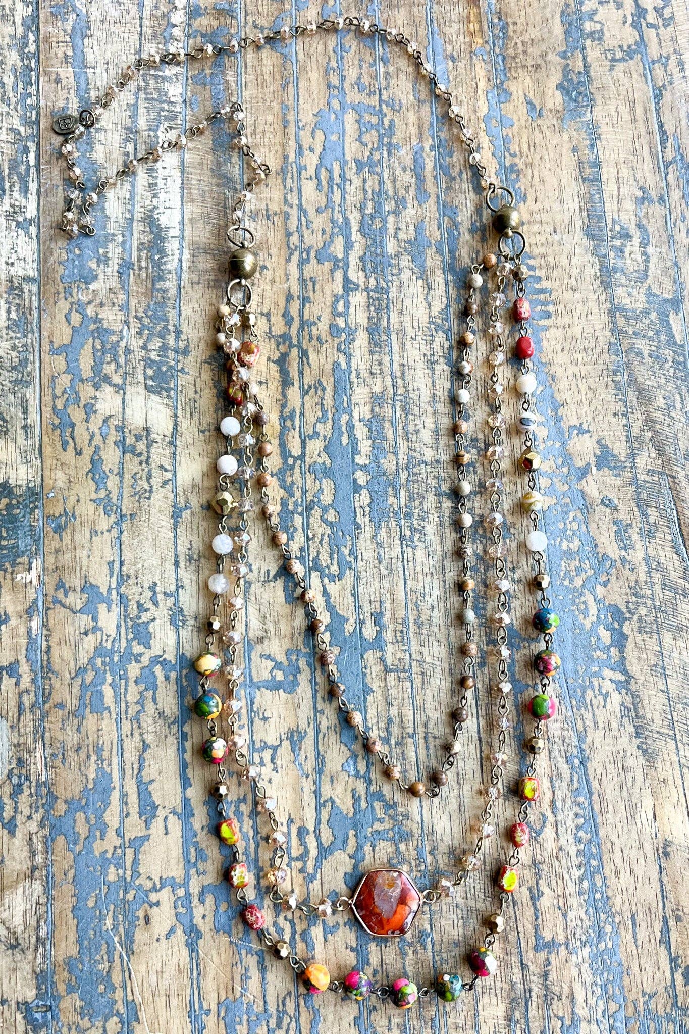 Janet Necklace Orange