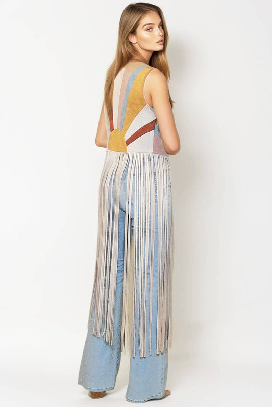Sunchaser Fringe Vest