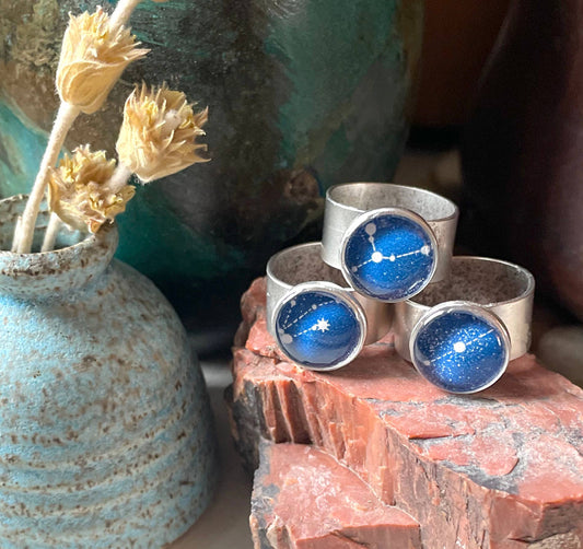 Celestial Compass Ring