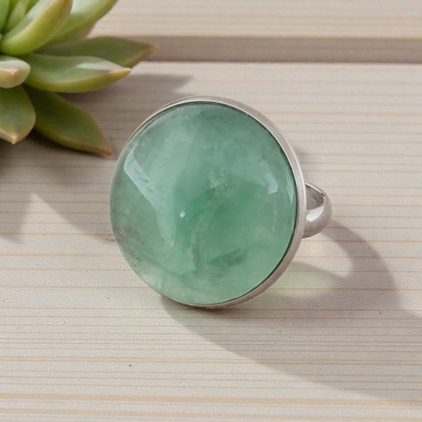 Prenite & Stainless Adjustable Ring