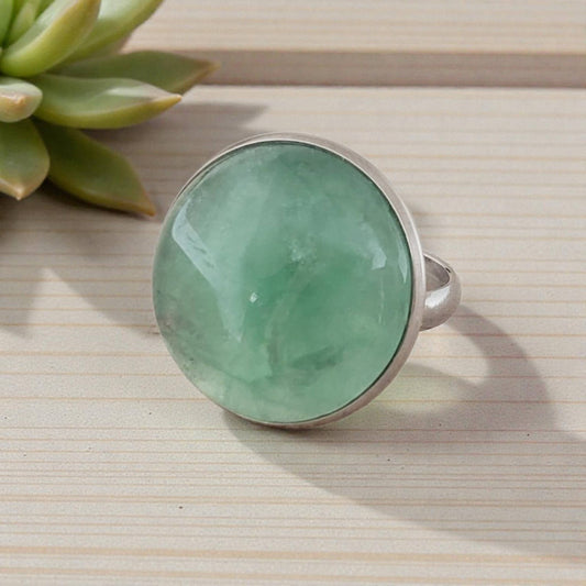 Prenite & Stainless Adjustable Ring